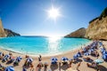 Porto Katsiki Beach in Lefkada Island, Greece. HDR image