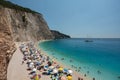 Porto Katsiki Beach in summer season, Lefkada, Greece