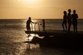 Porto Marie Sunset - people