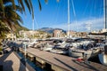 Porto Montenegro is a full service marina located in the Bay of Kotor in Montenegro Royalty Free Stock Photo