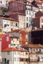 Porto with old ancient rusty abandoned buildings Royalty Free Stock Photo