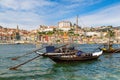 Porto and old  traditional boats Royalty Free Stock Photo