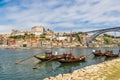 Porto and old  traditional boats Royalty Free Stock Photo