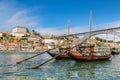 Porto and old  traditional boats Royalty Free Stock Photo