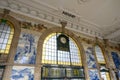 Porto Portugal inside Sao Bento station