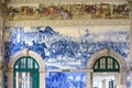 Porto Portugal inside Sao Bento station