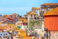 Porto, Portugal old town narrow street view Royalty Free Stock Photo