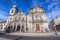 Twin churches in Porto
