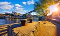 Porto, Portugal. Evening sunset picturesque view Royalty Free Stock Photo