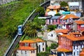 Porto, Portugal funicular in old town