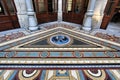 Central Courtyard mosaic floor of the Stock Exchange Palace in Porto