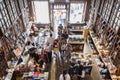 PORTO, PORTUGAL - JULY, 04: People visiting famous bookstore