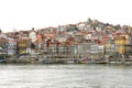 PORTO, PORTUGAL - JUNE 20, 2018: old town skyline from across the Douro River, Porto, Portugal Royalty Free Stock Photo