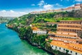 Porto, Portugal: Monastery of Serra do Pilar and wine cellars in Vila Nova de Gaia Royalty Free Stock Photo