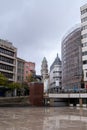 Porto, Portugal: November 13 2022. Square Dom Joao I and the monument the steeds