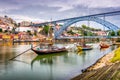 Porto, Portugal River View Royalty Free Stock Photo