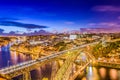 Porto, Portugal Skyline Royalty Free Stock Photo