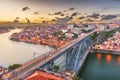 Porto, Portugal Skyline Royalty Free Stock Photo