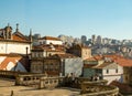 Panormic view of the old city of Porto.