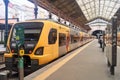 Porto, Portugal - 25.12.2022: Train at Sao Bento Railway Station in Porto city, Portugal Royalty Free Stock Photo