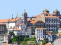 Porto, Portugal. View of the city: ancient historic buildings Royalty Free Stock Photo