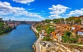 Porto, Portugal. View at river Douro