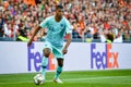 PORTO, PORTUGLAL - June 09, 2019: Denzel Dumfries player during the UEFA Nations League Finals match between national team Royalty Free Stock Photo