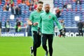 PORTO, PORTUGLAL - June 09, 2019: Jose Sa and Betoduring the UEFA Nations League semi Finals match between national team Portugal