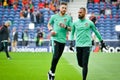 PORTO, PORTUGLAL - June 09, 2019: Jose Sa and Betoduring the UEFA Nations League semi Finals match between national team Portugal