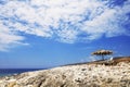 Porto Roxa beach on Zakynthos island Royalty Free Stock Photo