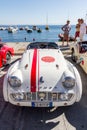 PORTO SANTO STEFANO, ITALY - 23 JUNE 2012: Due Mari Vintage Car