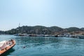 Porto Santo Stefano landscape from the port Royalty Free Stock Photo