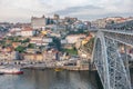 Porto, second-largest city in Portugal. Located along the Douro river estuary in Northern Portugal. Its historical core is a