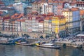 Porto, second-largest city in Portugal. Located along the Douro river estuary in Northern Portugal. Its historical core is a