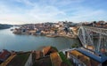 Porto Skyline with Douro River and Dom Luis I Bridge - Porto, Portugal