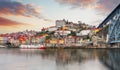 Porto skyline - Portugal at sunset