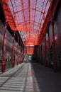 Porto, 21st July: Hard Rock Club interior from Mercado Ferreira Borges building in Porto in Portugal