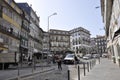 Porto, 21st July: Row of Residential Historic Building from Largo dos Loios Square in Porto in Portugal