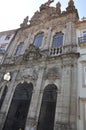 Porto, 21th July: Igreja de Misericordia Church in Downtown Rua das Flores of Porto in Portugal