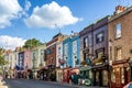 Portobello road, famous market in London Royalty Free Stock Photo