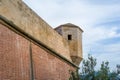 Elba island fort walls