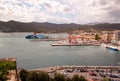 Portoferraio, Elba, Italy 25 September 2020 View to ferry port of Portoferraio with ferries docking for embarkation