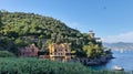 Portofino coast italy in spring