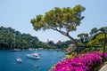 Portofino famous village bay, Italy colorful village Ligurian coast Royalty Free Stock Photo