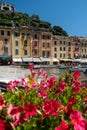 Portofino famous village bay, Italy colorful village Ligurian coast Royalty Free Stock Photo