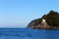 Portofino gulf and the sea Royalty Free Stock Photo