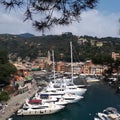 Portofino Harbour, marina, waterway, harbor, sky