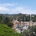 Portofino Harbour, sky, city, town, tree