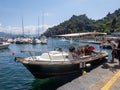 The port in Portofino, Italy