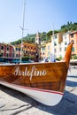 Portofino landmark detail Royalty Free Stock Photo